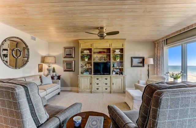 Oceanfront Living at its Best! Professionally renovated and decorated with a breathtaking oceanview.