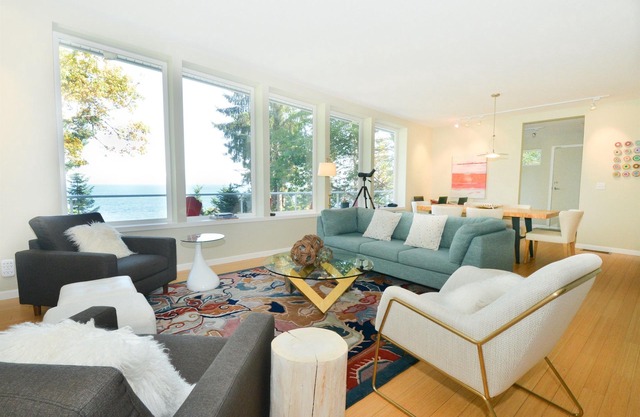 Oceanfront Retreat w/Cabana, Views & EV Charger