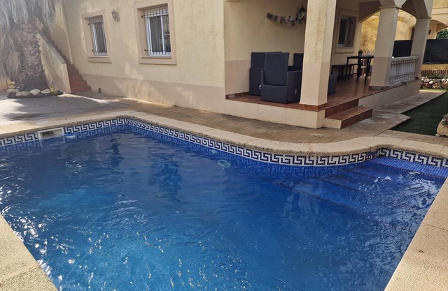 "Oceanides"@MARISOL: 165m to the beach, private pool, A/C, WiFi, dog beach