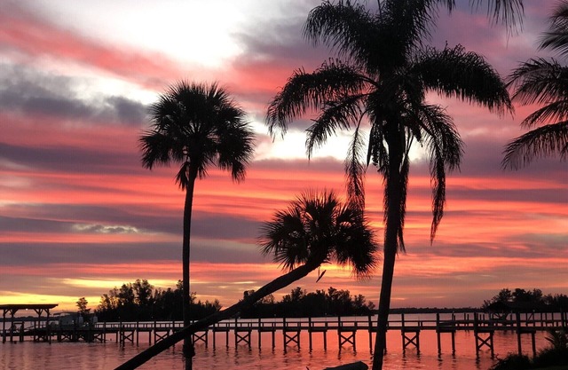 Old Palm Waterfront Private and Secluded Tropical Paradise