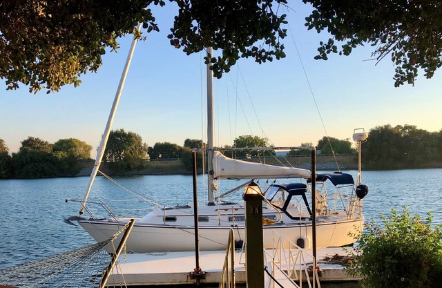 On an ISLAND bring your BOAT 24 FT Private Dock & PET FRENDLY!