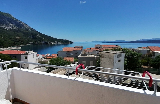 One bedroom apartment with balcony and sea view Igrane, Makarska (A-24696-b)
