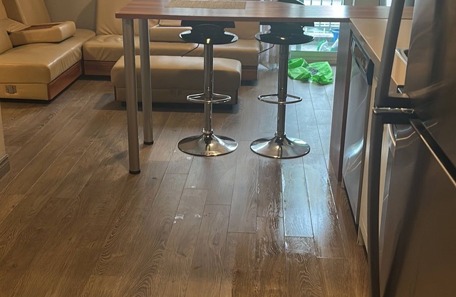 One bedroom in this luxury condo