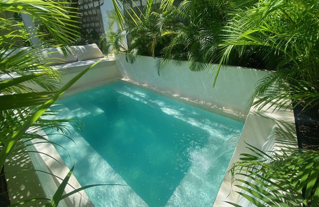 One bedroom villa for 2 adults with private pool