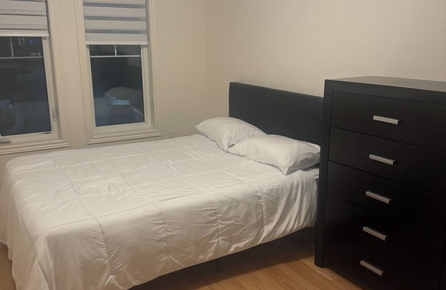 One bedroom with parking available