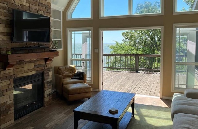 One-of-a-kind 3-story home with a Panoramic Views of the lake