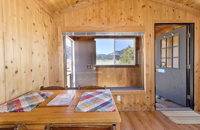 One of a kind! The Crowley cabin is situated on a 17 acre ranch in Mammoth Lakes