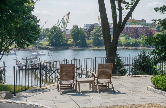 One of a kind waterfront carriage house with exceptional views