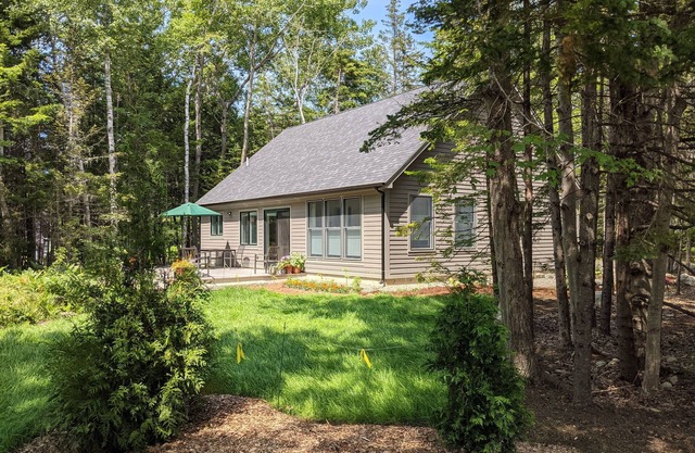 One Story House on Wooded Lot Near Walking Trails and Acadia National Park