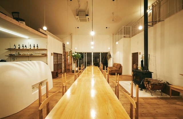 Onebuilding rental woodfired grill with food A/Mitoyo Kagawa
