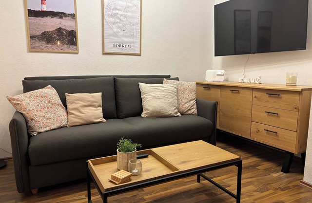 Only a few meters to the beach, dogs are welcome