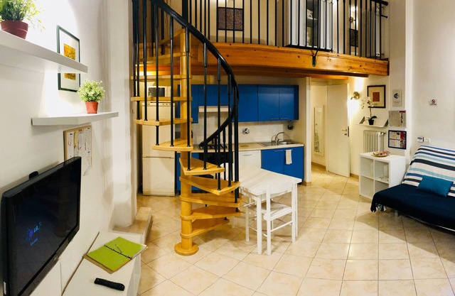 Open space apartment on 2 floors