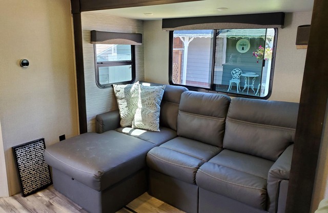 Our Camper is perfect for a weekend away.