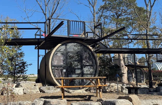 Our Tubes offer a camping experience for those that love the outdoors but also love a bed.