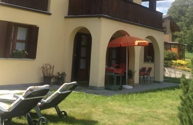 Overview villa consists of three independent apartments with private garden