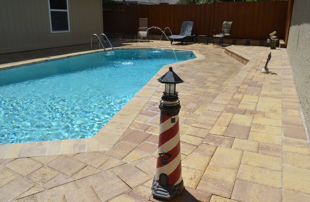 Palm Harbor style family resort