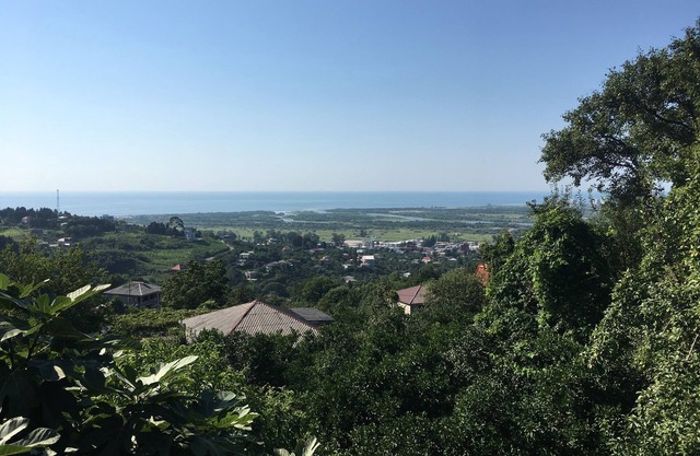 Panorama view apartment with sea view in the middle of nature.