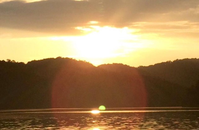 Panoramic Mountain and Lake View
