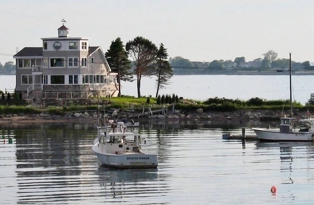 Panoramic Oceanfront Views Of Garrison Cove, Wills Gut And Casco Bay