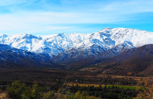 Paradise in Chilean's Andes Mountain