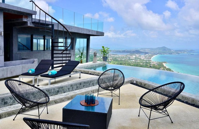 Paradise Villa Elysium - Sea View Infinity Pool with Waterfall & Jacuzzi