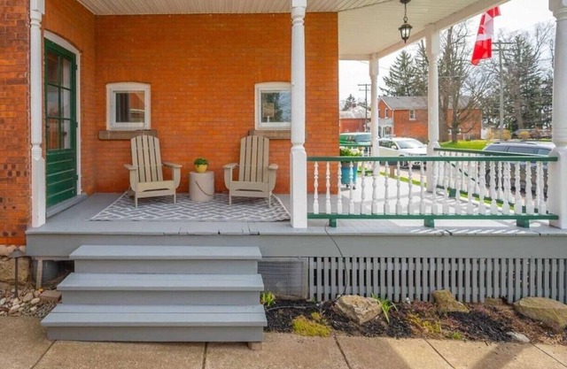 Peaceful Century Home with games room, multi-level porches and relaxing fire pit