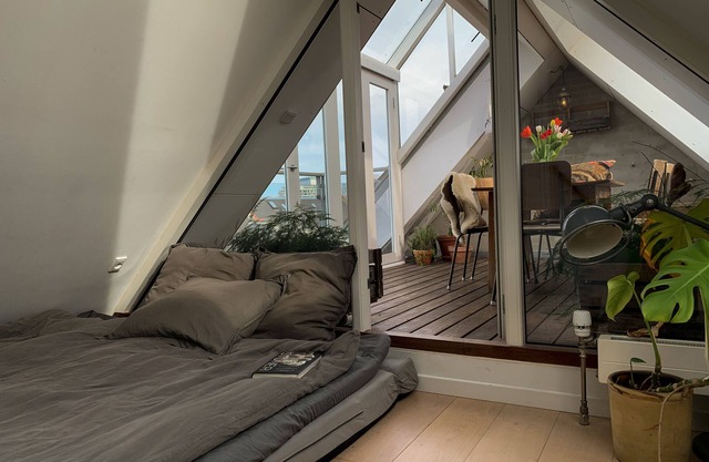 Penthouse, private rooftop, near downtown and and the ocean.