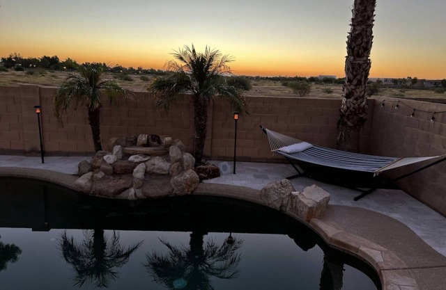 Perfect Desert oasis