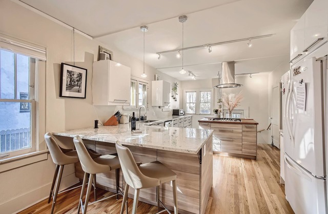 Perfectly Walkable Congress Park Home w/Office and Fenced-in Shaded Back Yard