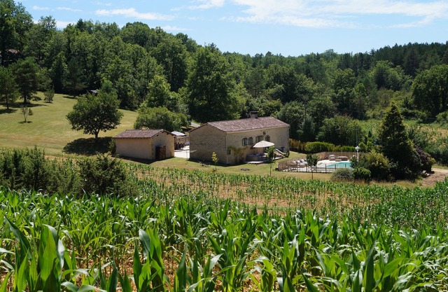 Perigordian house with swimming pool "Les Combettes"