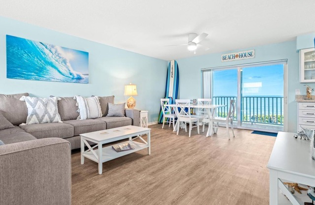 Pet Friendly, Non Smoking, Oceanfront Beach Condo with Amazing Views.