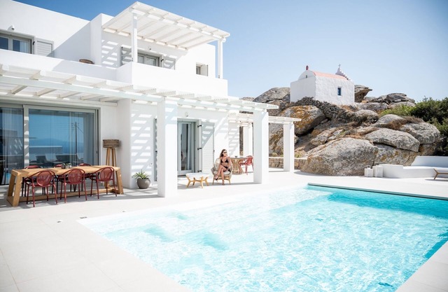 Petra Mare | Above Mykonos town | Private pool | Chapel | Ideal for weddings