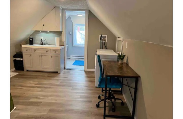 Pets OK - In Unit Free Laundry, Attic Apartment - Cute and Clean.