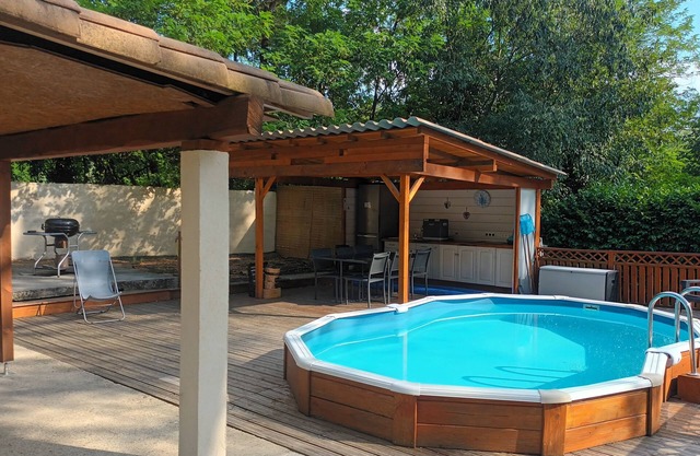 Pleasant house in southern Ardèche with swimming pool
