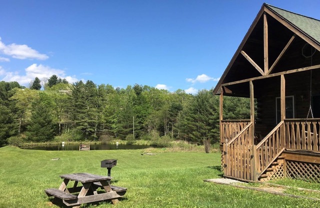Pond, fireplace, WIFI, No Pets, near Blue Ridge Parkway