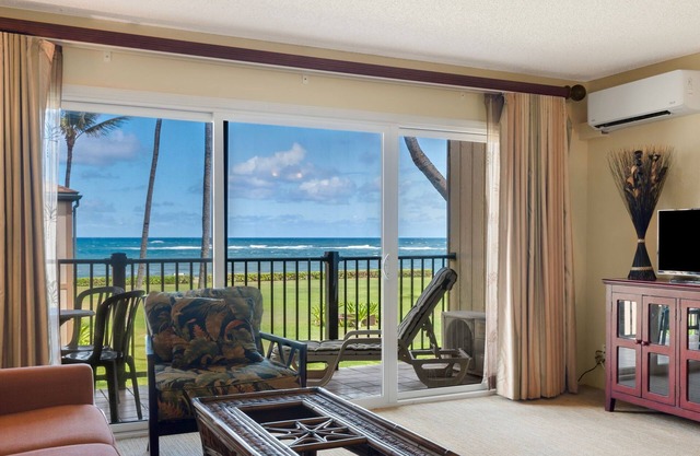 Pono Kai F207 Oceanview AC, POOL, JACUZZI, BBQ, TENNIS
