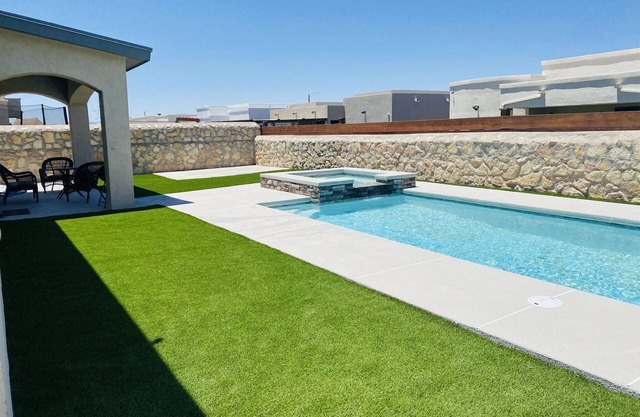 POOL and SPA! Modern New Home! Great Location! 4 bedroom