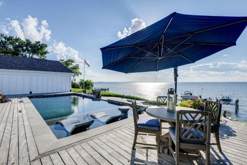 Pool and Stunning Water Views Kent Island Home!
