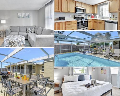Pool! BBQ ! Sleeps 8PPL TV's King Bed