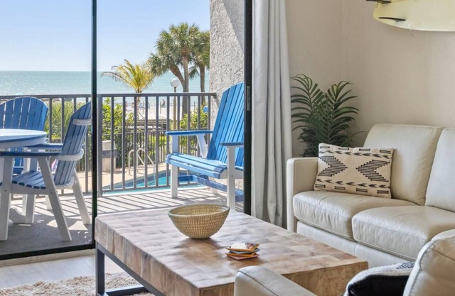 POOL OPEN! Caprice · Stunning beachfront views on St. Pete Beach