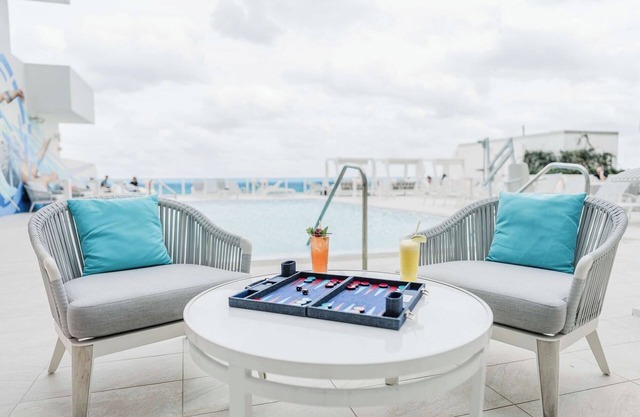 Poolside Paradise with Stunning Ocean Views from Your Oceanfront Room
