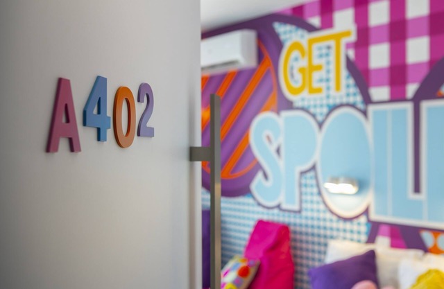 Pop Art Indulgence Studio A402, CASTLE HOLIDAY APARTMENTS