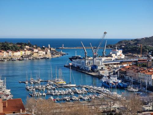 Port-Vendres: Studio cabine avec terrasse, à 2 pas du port - FR-1-309-256