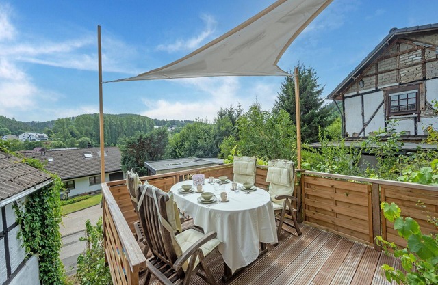 Pretty Holiday Home in Schleiden with Balcony and Barbecue