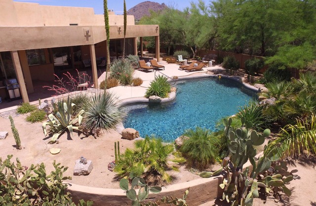 Private Contemporary Adobe N. Scottsdale Golf Central, Resort Style Pool&Misters