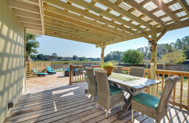 Private Dock: Waterfront Inverness Abode!