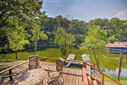 Private Fishing Dock Grand Lake Home