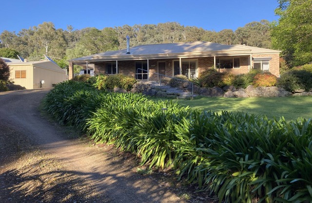 Private home on large block with gorges mountain views