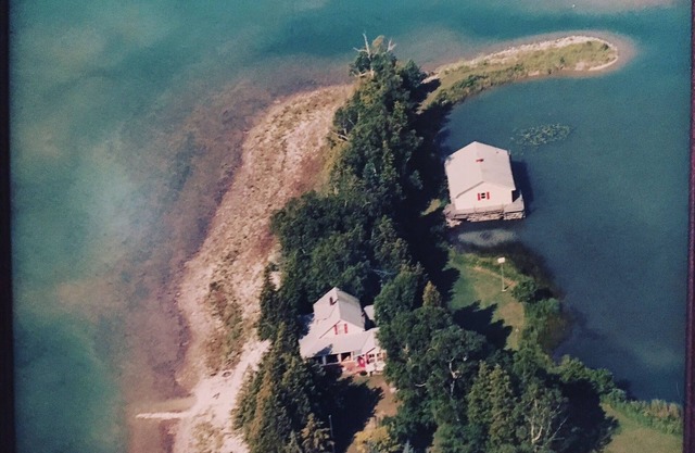 Private Peninsula in Downtown Hessel, Les Cheneaux Islands