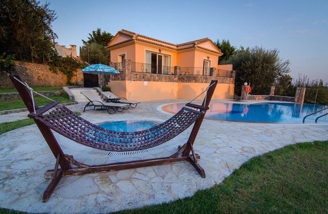 Private Pool Villa Odyssey in Dassia Corfu